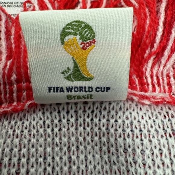 Adidas England Scarf Red and Blue - Picture 4 of 6